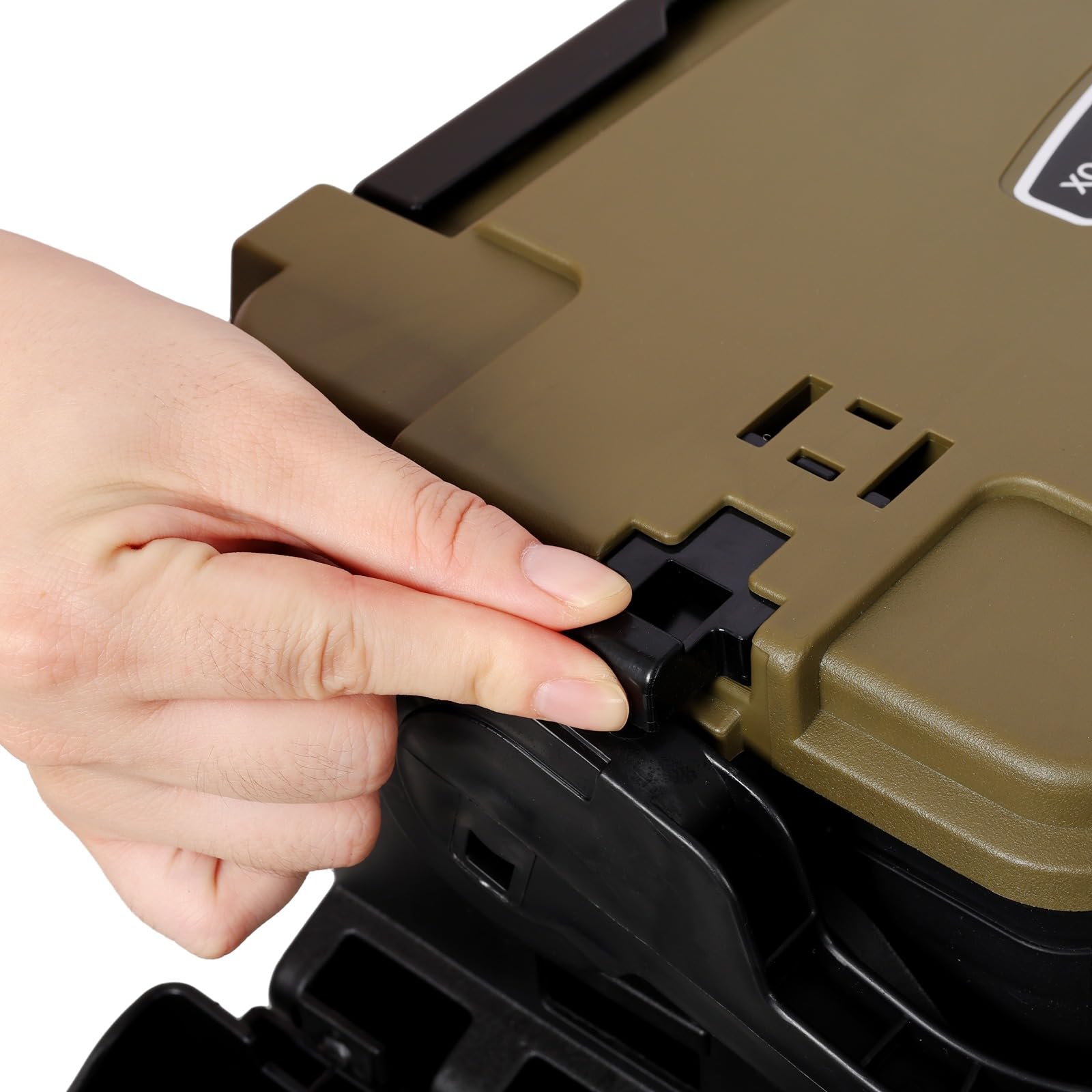 Homonova tackle box carrying strap for hands-free transport