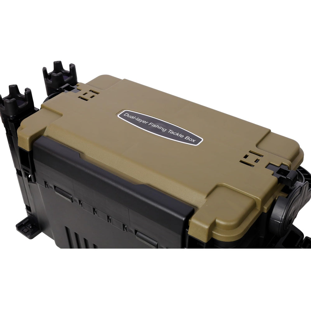 Homonova tackle box waterproof seal protects gear in wet environments