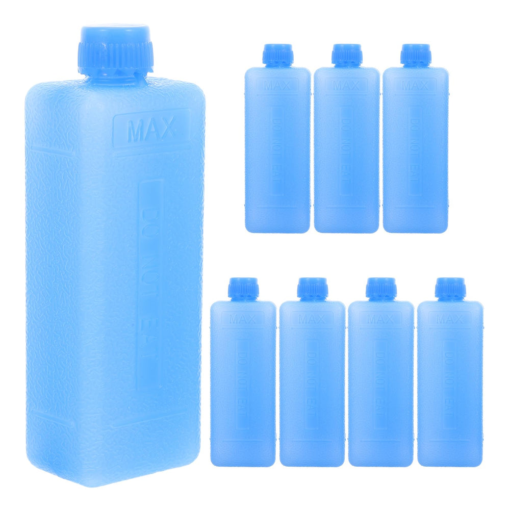 Homoyoyo 8pcs ice crystal boxes provide portable cooling for coolers.
