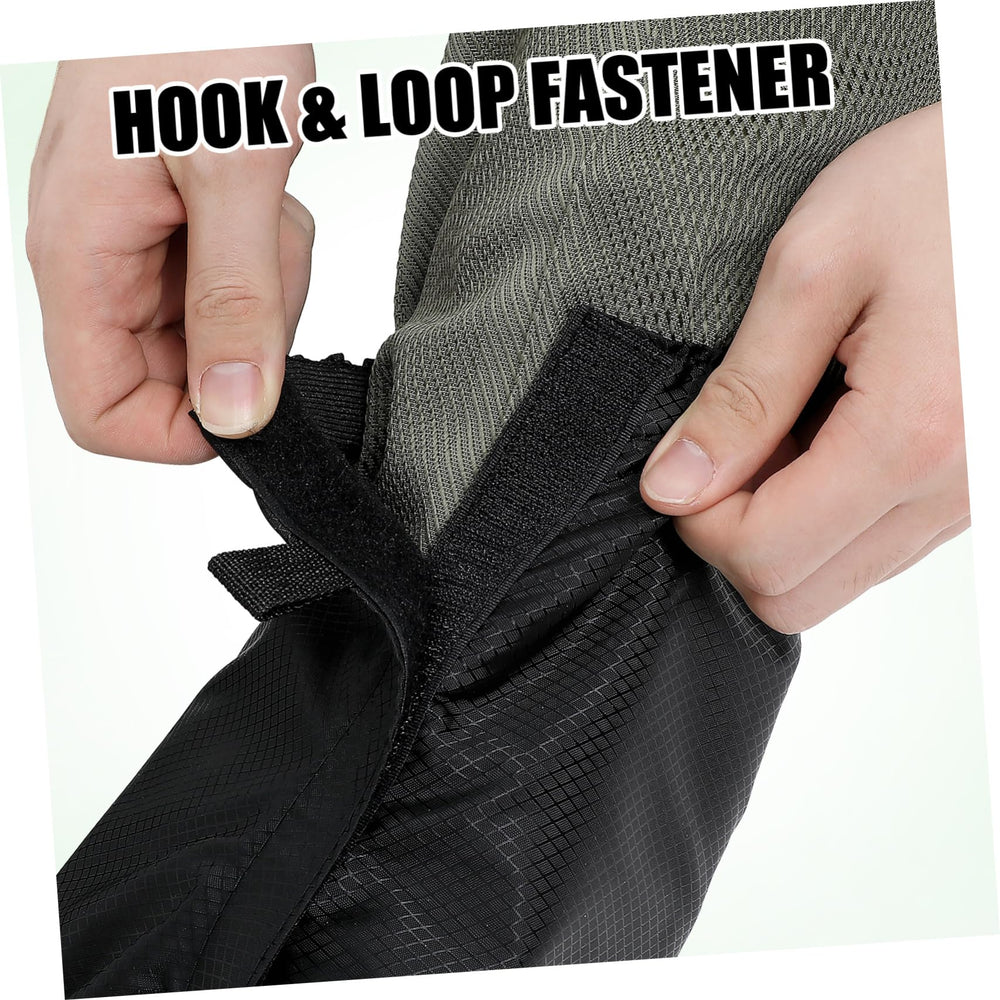 Homoyoyo breathable Oxford gaiters keep feet cool on warm hikes