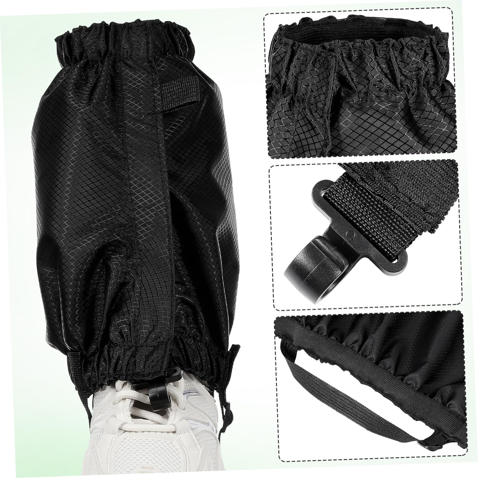 Homoyoyo lightweight travel gaiters easily pack for outdoor trips