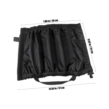 Homoyoyo snowproof gaiters shield boots from snow and moisture