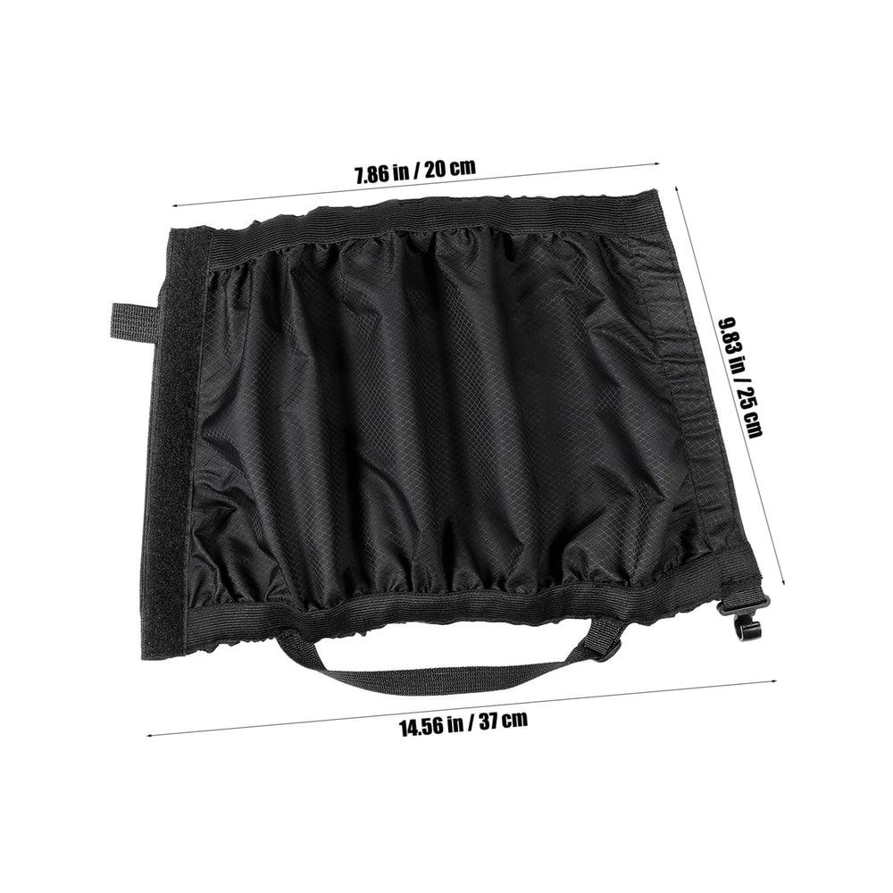 Homoyoyo snowproof gaiters shield boots from snow and moisture