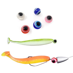 Plastic fishing beads for rigs 10mm eye hole 2mm