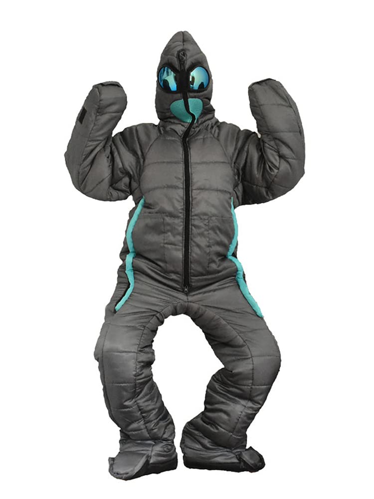 Hondony wearable sleeping bag portable and easy to carry outdoors.