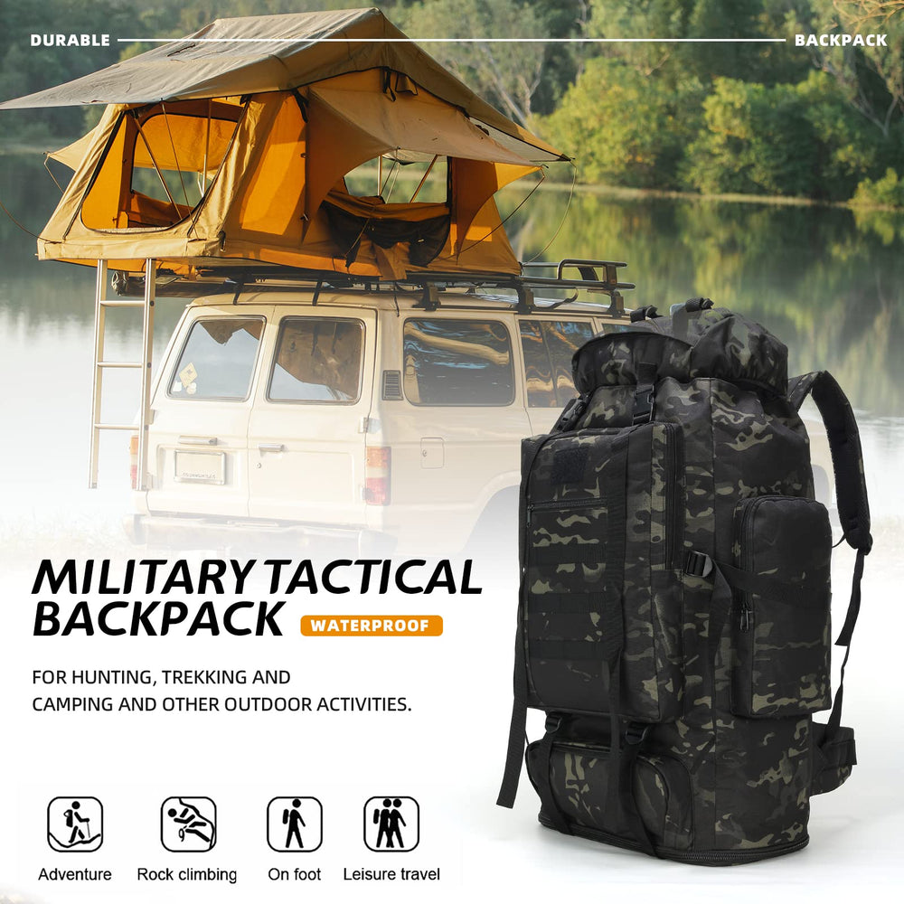 HongXingHai 100L backpack back panel with breathable cooling channels
