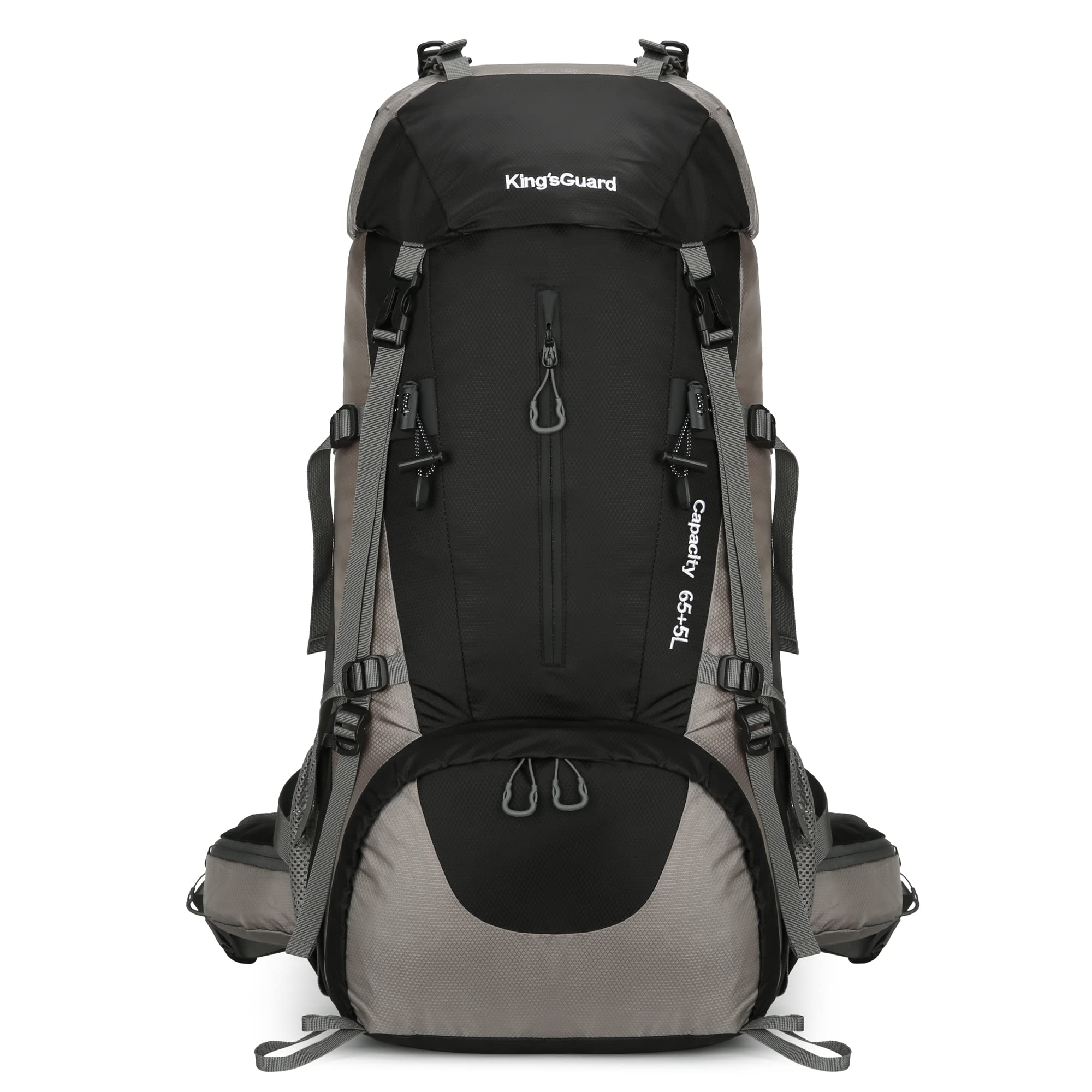 HongXingHai 70L backpack rain cover view protects gear in rain.