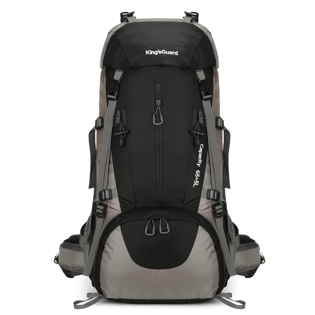 HongXingHai 70L backpack rain cover view protects gear in rain.