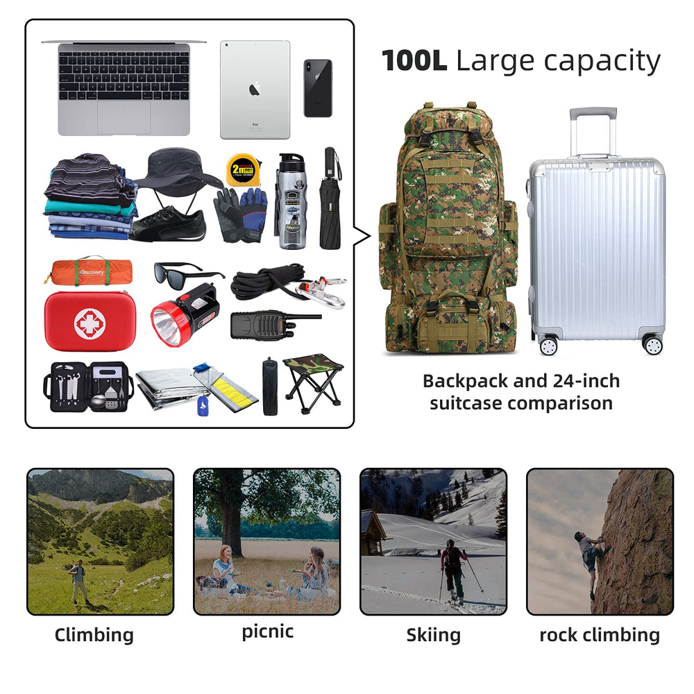 HongXingHai woodland camo finish blends with outdoor environments.