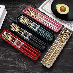 HonHeam spoon in golden stainless steel for durable daily use
