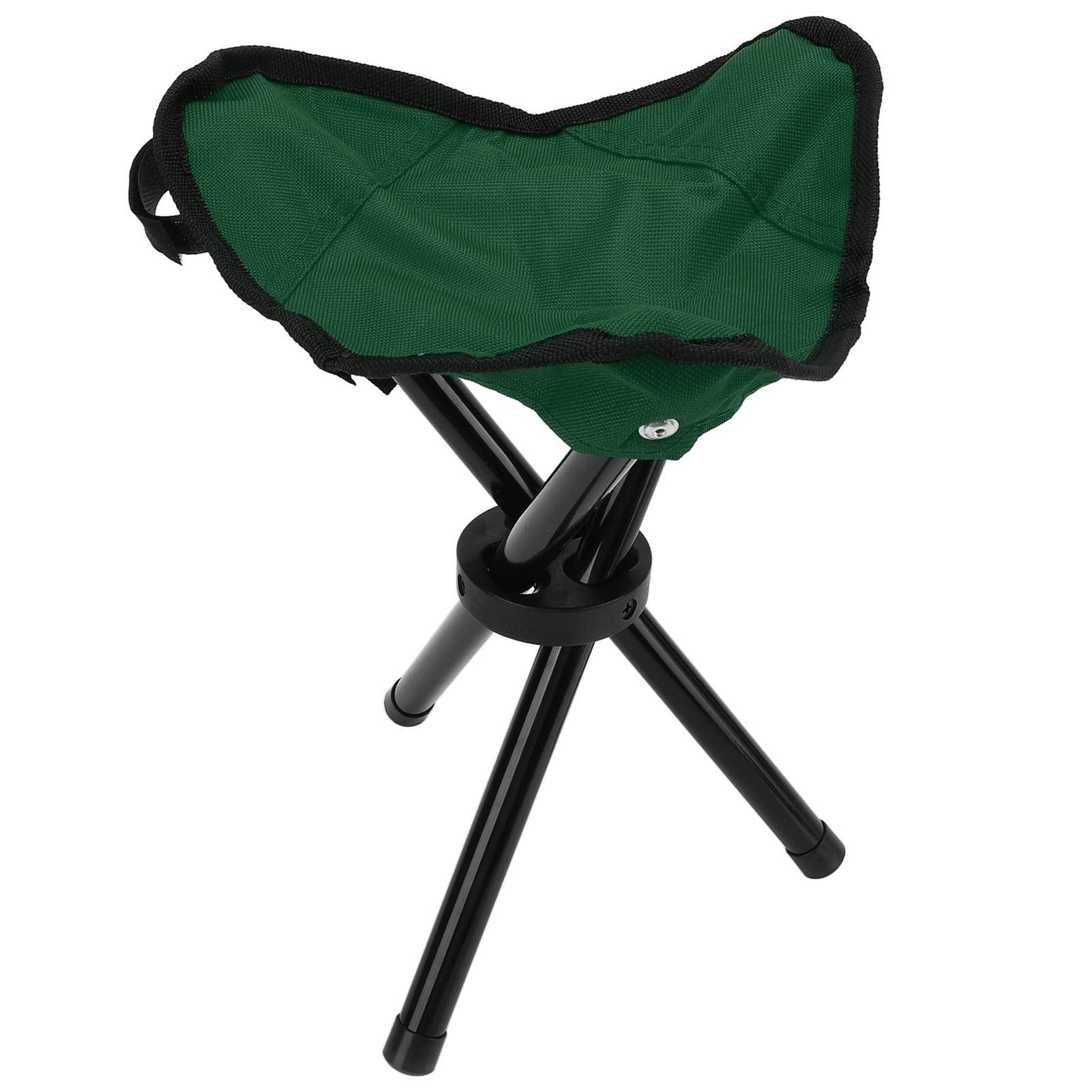 Honio camping tripod stool close-up shows rugged fabric for outdoor seating
