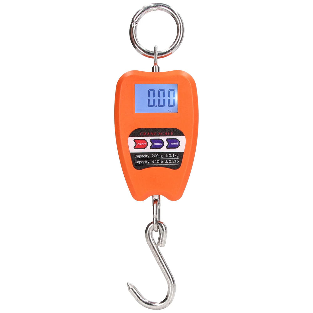 Honio digital hanging scale with 200kg display for quick weight checks