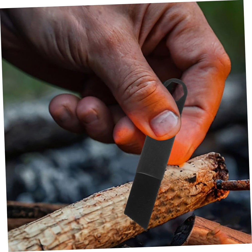 HONMEET Fire Starting Kit black color complements any outdoor gear.