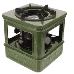 HONMEET portable kerosene stove 10-burner set enables versatile outdoor cooking.