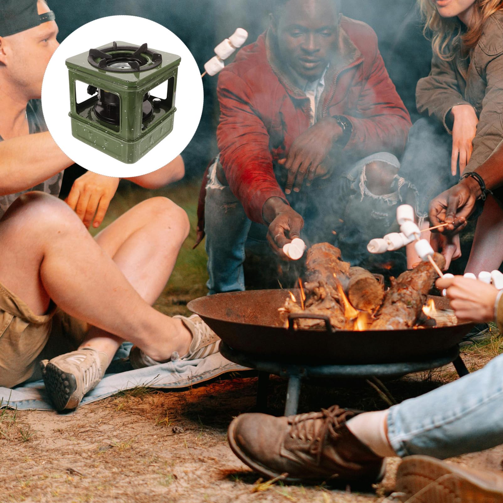 HONMEET portable-stove-with-handle enhances carry and transport between locations.