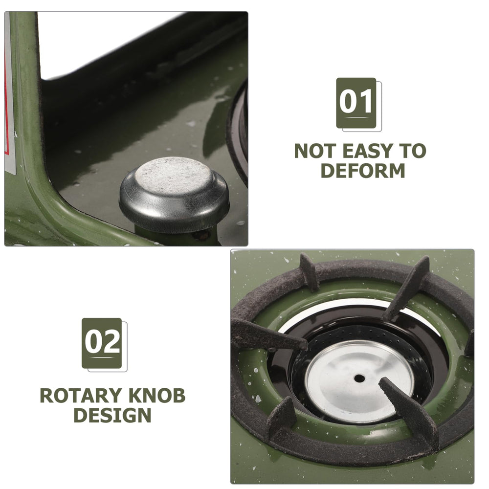 HONMEET sturdy-stove-construction provides durable performance during outdoor adventures.