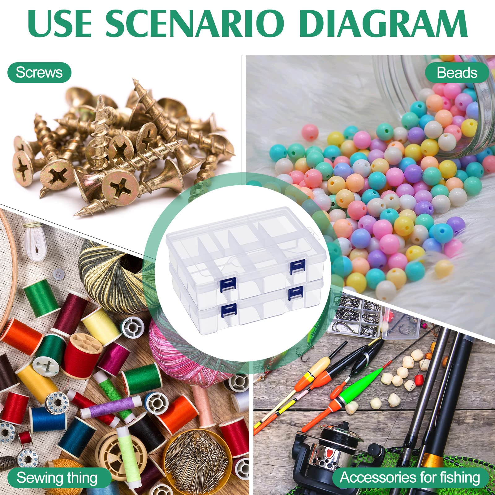 Wall hanging holes for space-saving storage