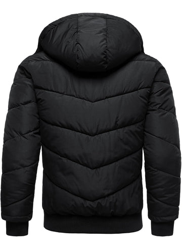 HOOD CREW built-in pockets demonstrate secure storage for everyday essentials.