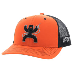 HOOEY Arc Trucker Hat front view with Arc logo for work-ready style.