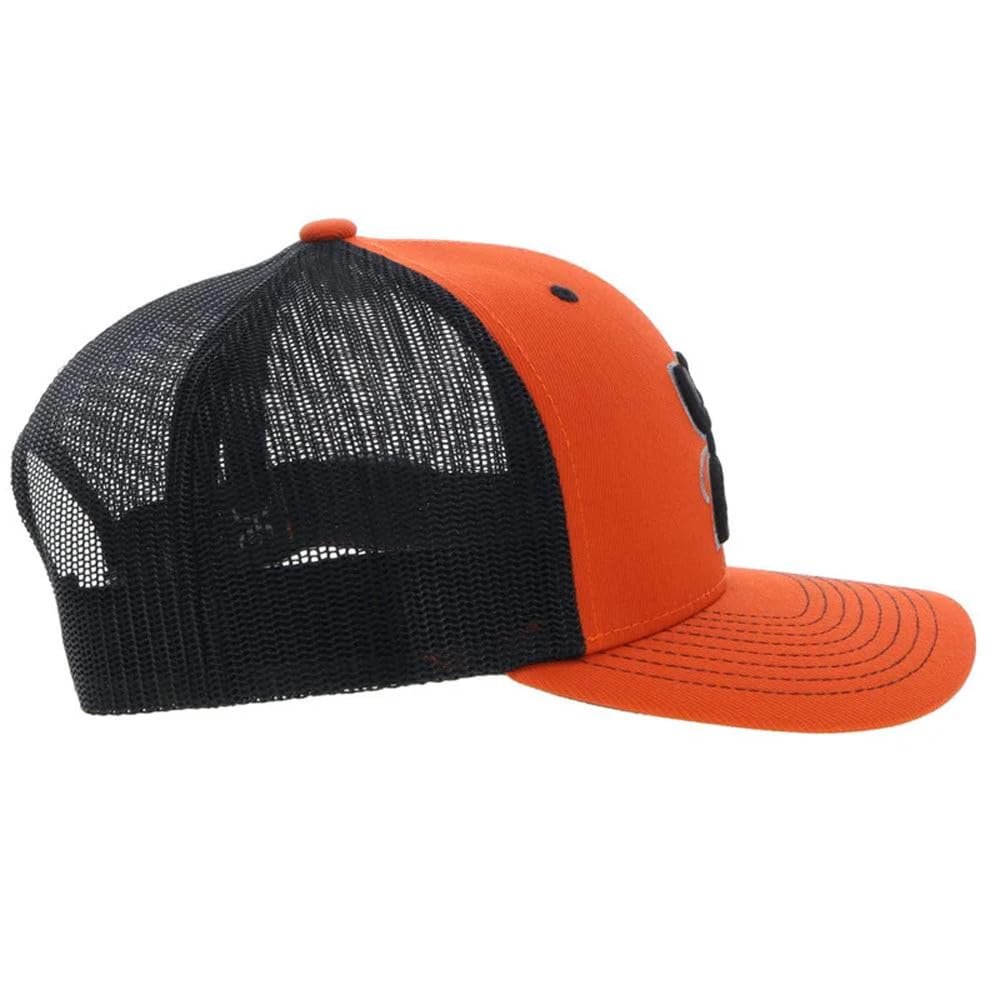 HOOEY Arc Trucker Hat ventilated back panel supports airflow during long shifts.