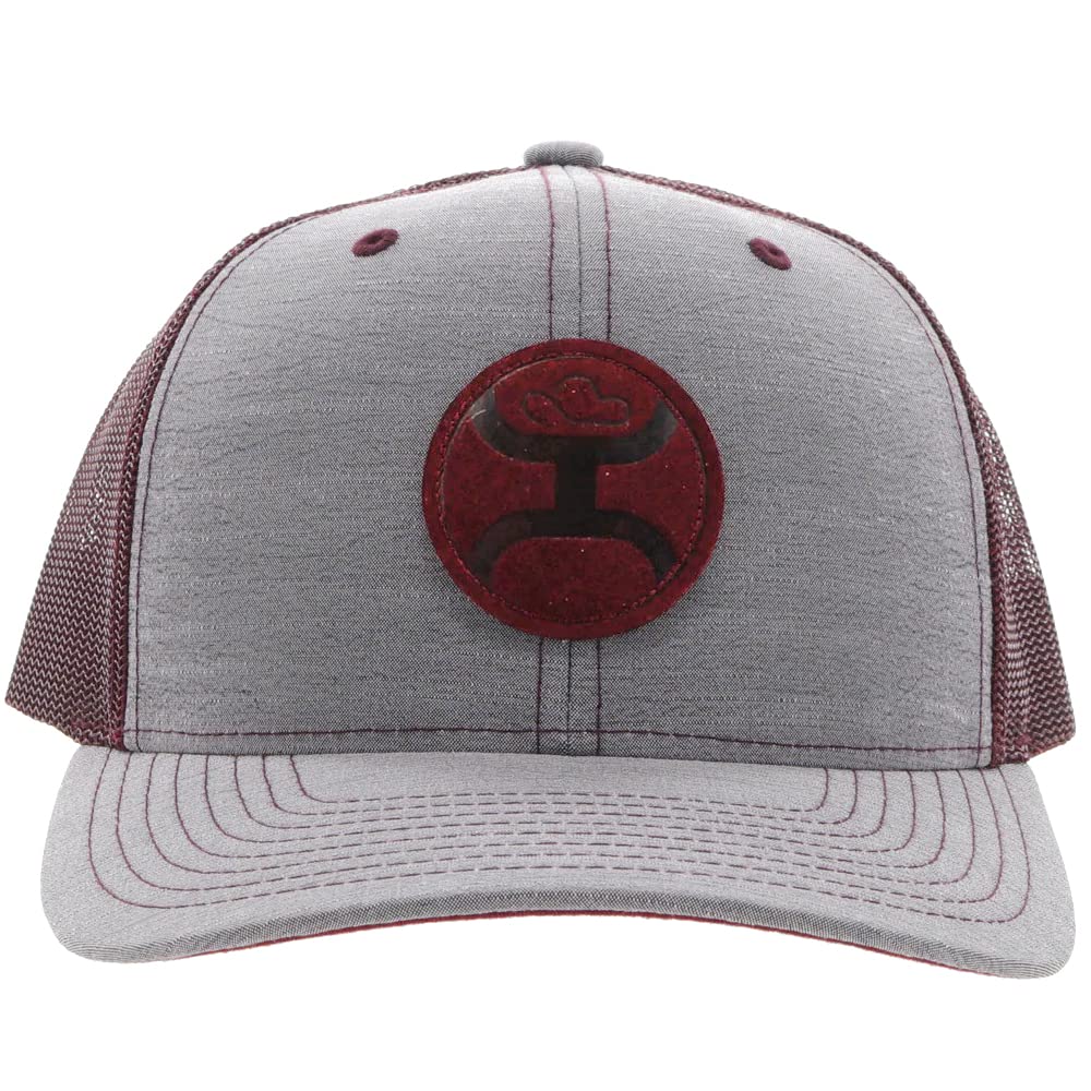 HOOEY Cayman logo curved bill detail highlighting shape and shade