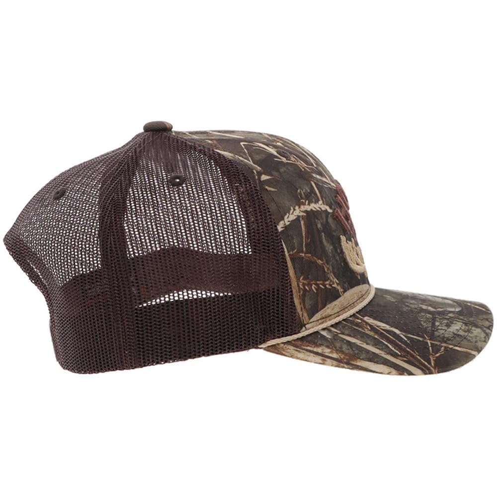 HOOEY Outfitters Realtree camo snapback adjustable snapback for a secure fit.