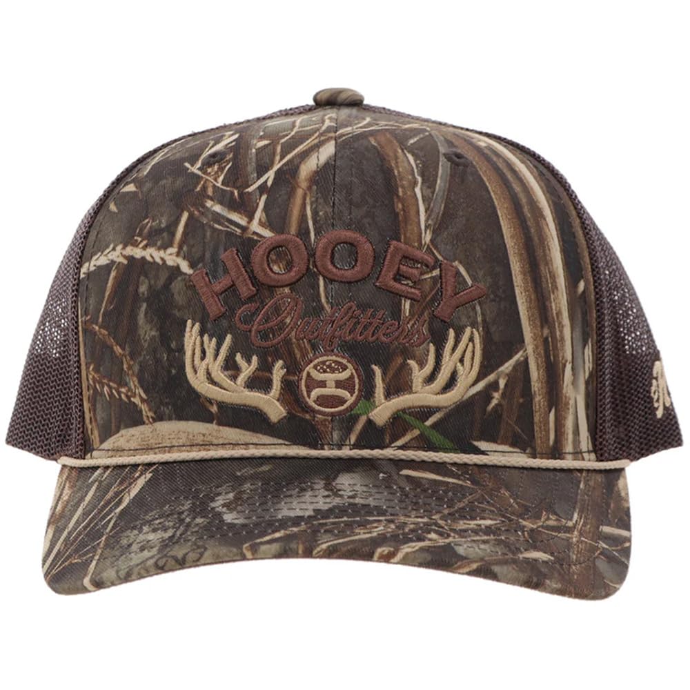 HOOEY Outfitters Realtree camo snapback camouflage pattern for versatile outdoor use.