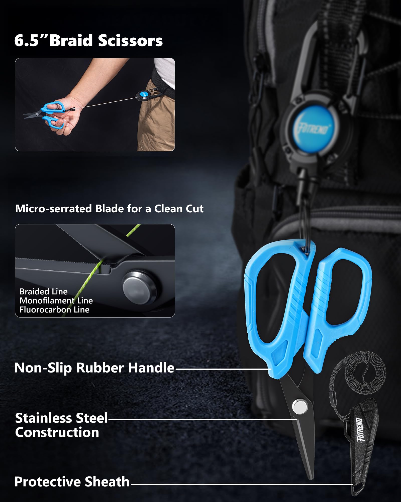Anti-loss lanyard and storage sheath with belt clip