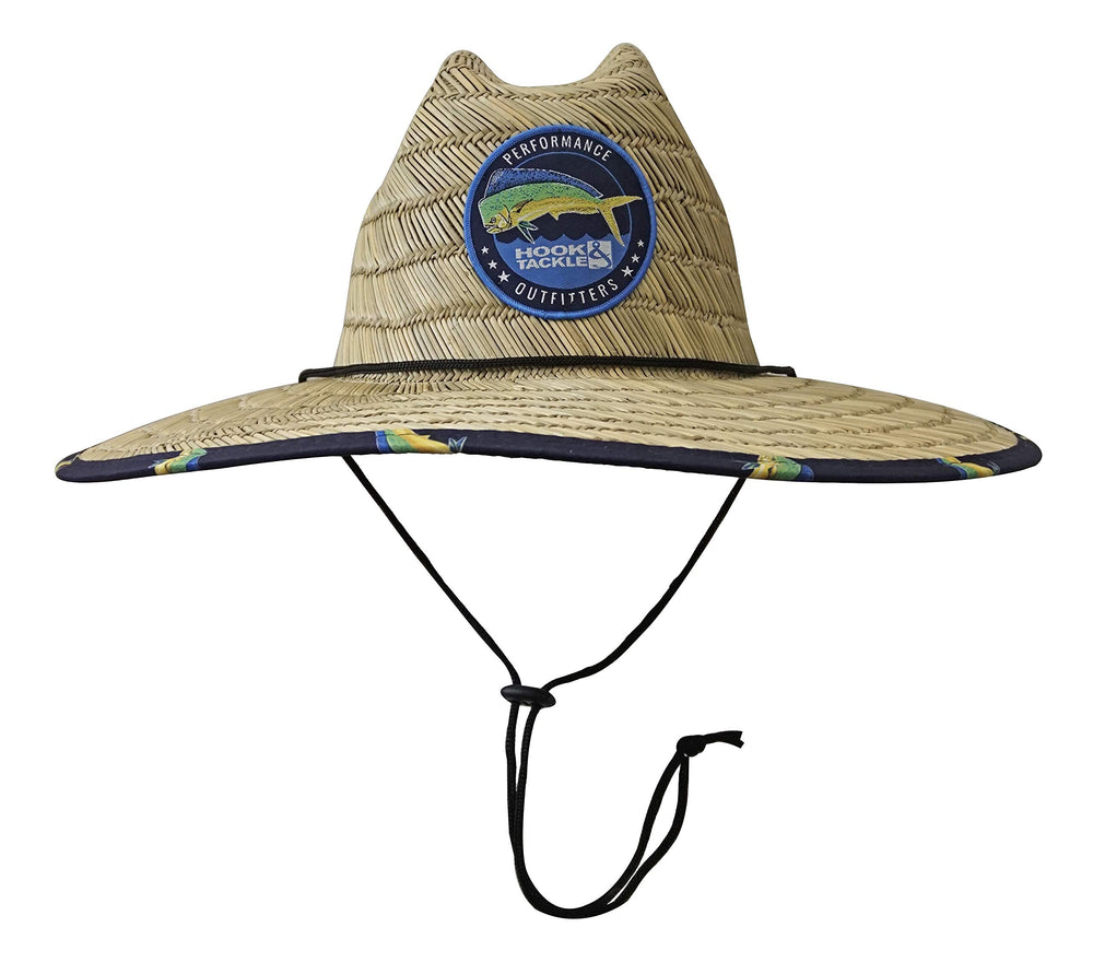 Hook & Tackle Mahi Mahi Lifeguard headband shows odor resistance and stretch.