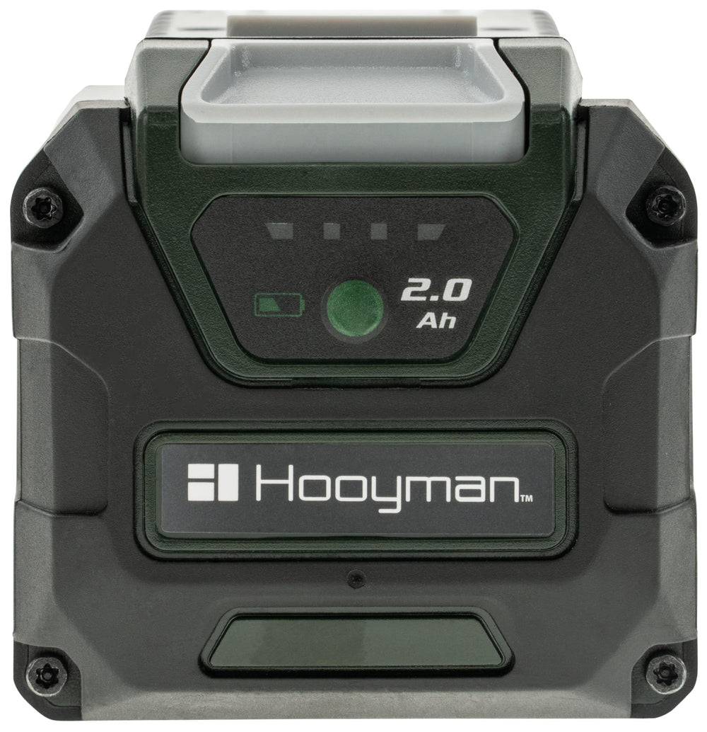 Hooyman 40V battery delivers up to 70 minutes of runtime per charge.