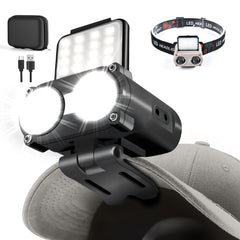 Hopedone hat light on cap clip provides hands-free brightness for outdoor tasks.