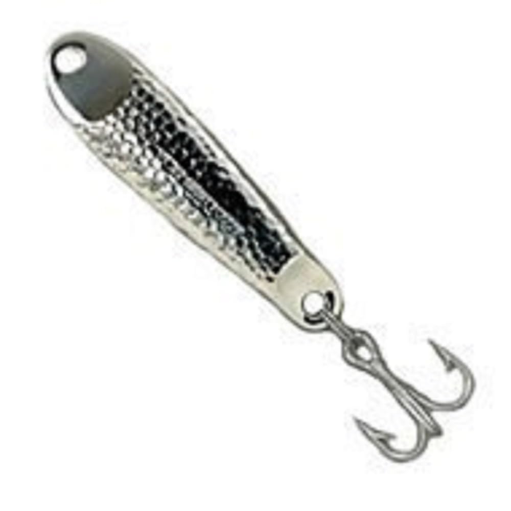 Hopkins Towing Solutions 225SBW Shorty Bucktail lure in silver for precise casts and versatile retrieves