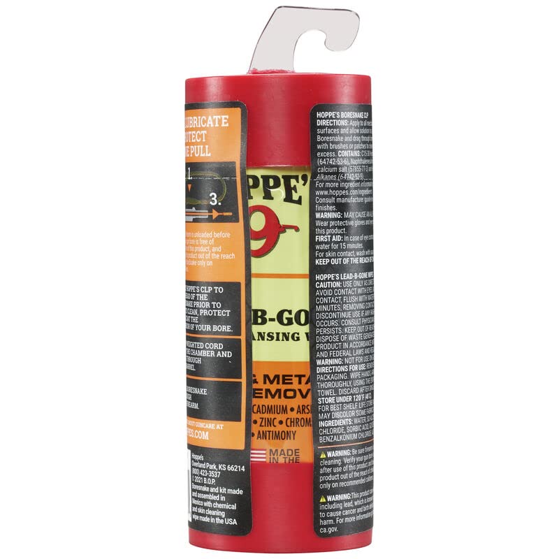 Hoppe's Boresnake CLP Cleaning Kit for 12GA shotgun