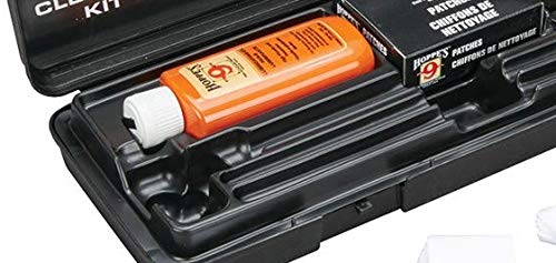Solvent and lubricating oil included with Hoppe's No. 9 kit
