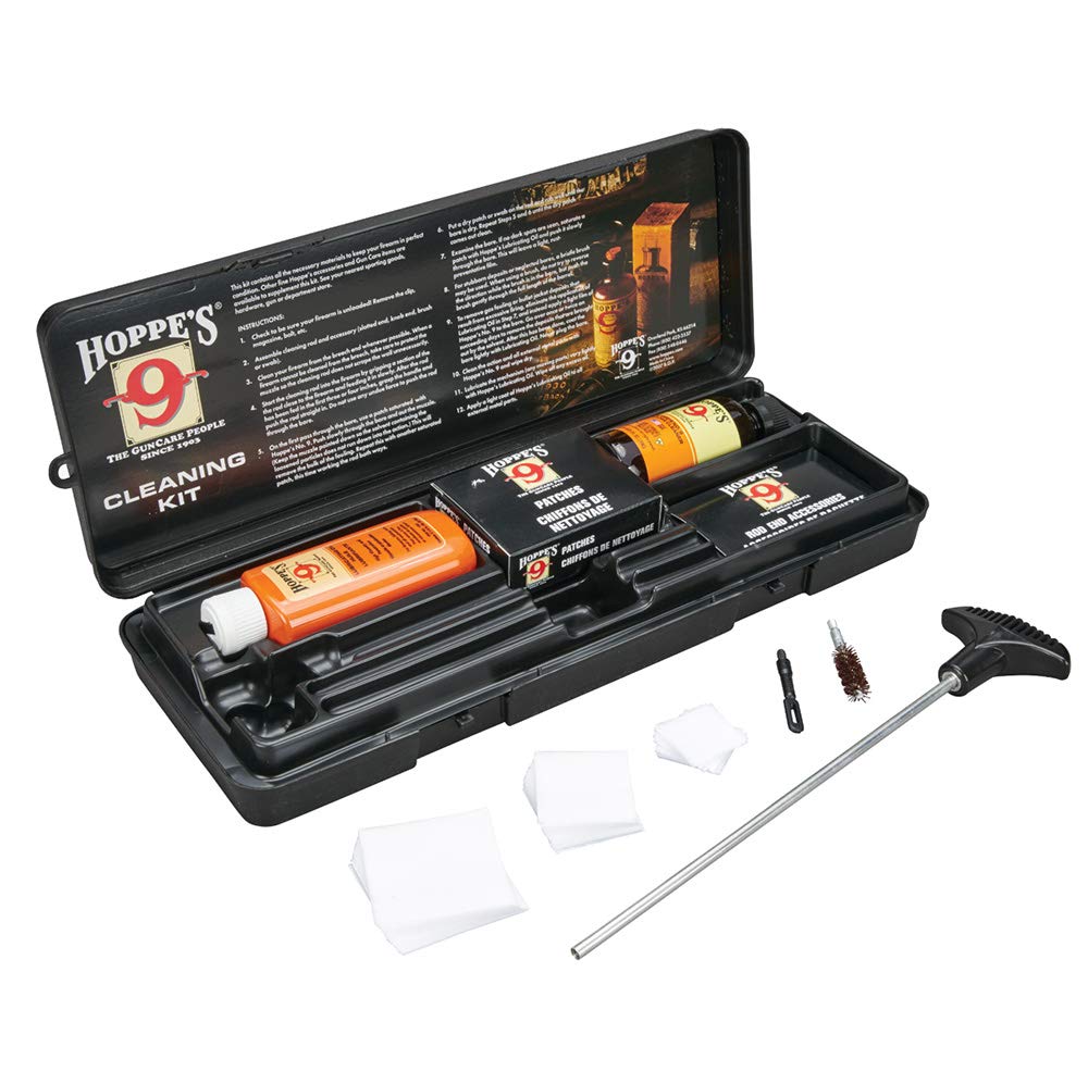 Hoppe's No. 9 cleaning kit with aluminum rod