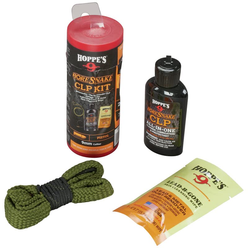 Lead-B-Gone wipe included with Boresnake CLP kit