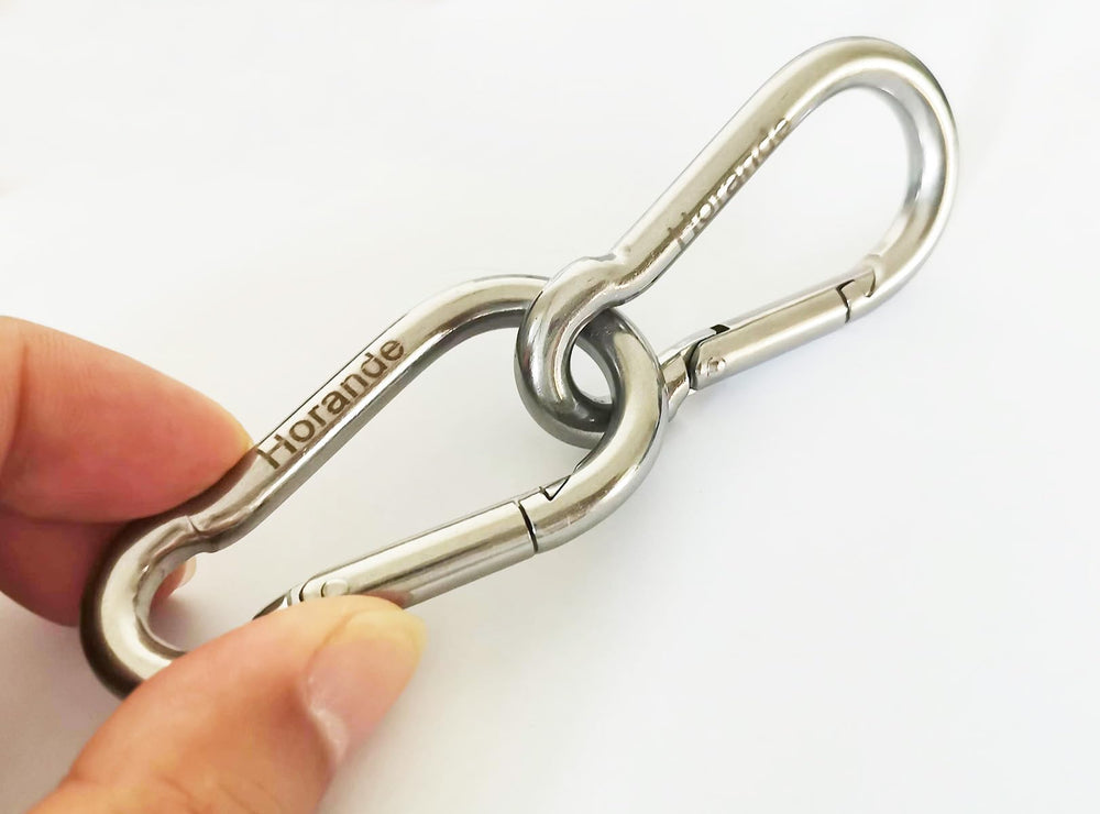 Horande multi-use carabiner suitable for camping, hiking, and DIY gear