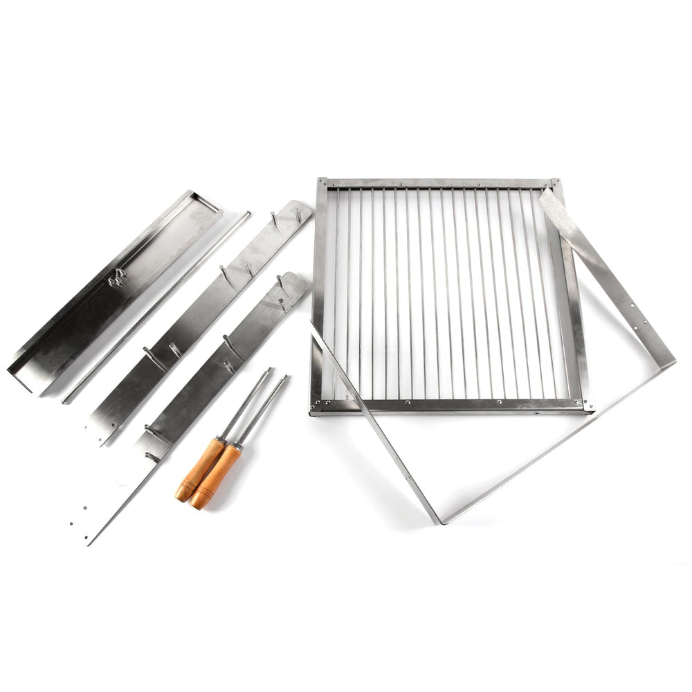 HORESTKIT heat-resistant wooden handle reduces risk during adjustments.