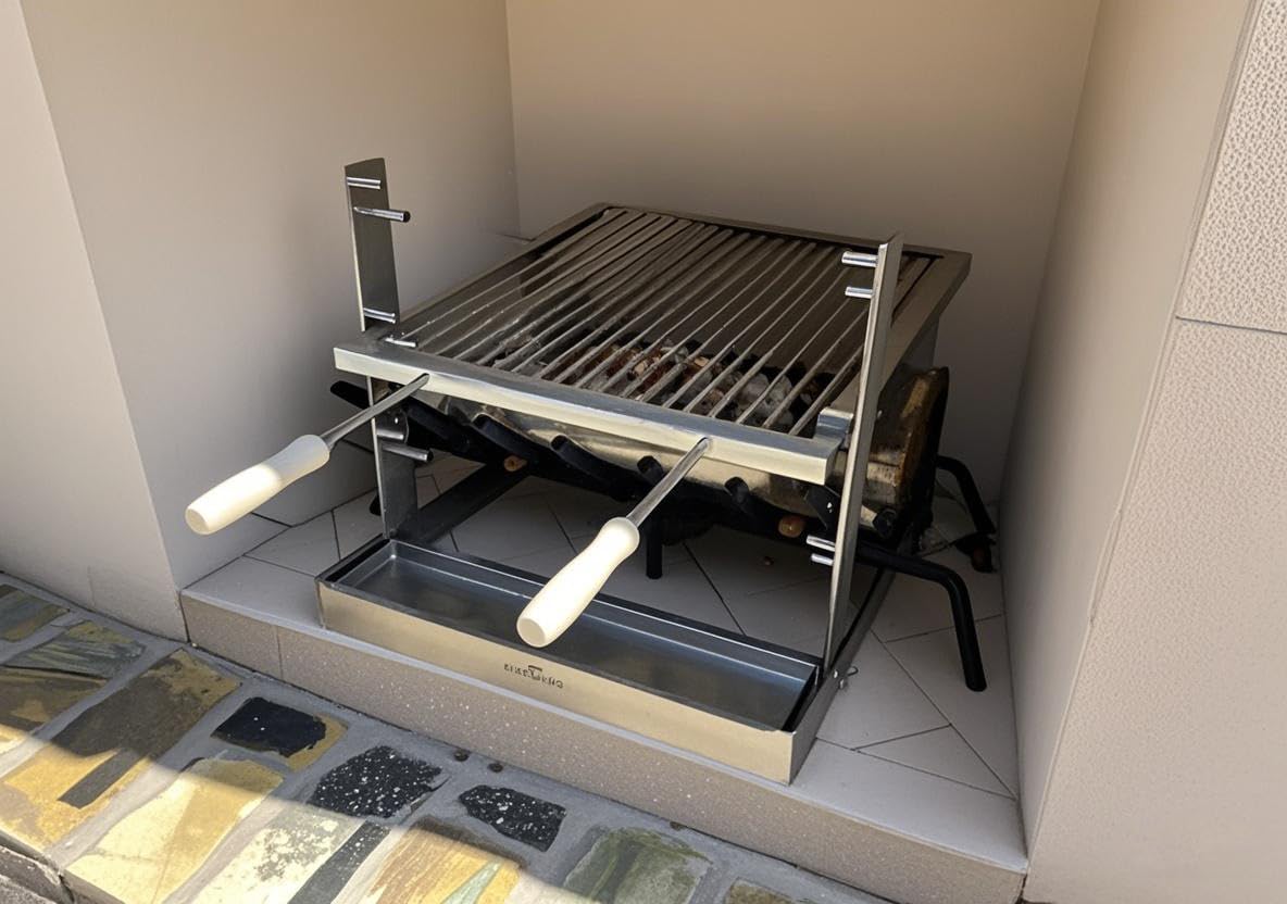 HORESTKIT portable design suits indoor and outdoor grilling during gatherings and trips.