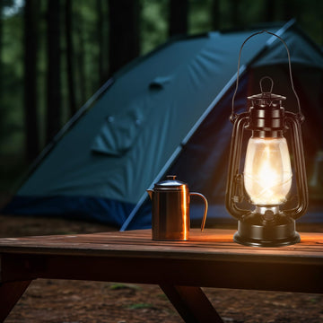 Hortsun warm LED glow creating inviting ambiance for gatherings and celebrations.