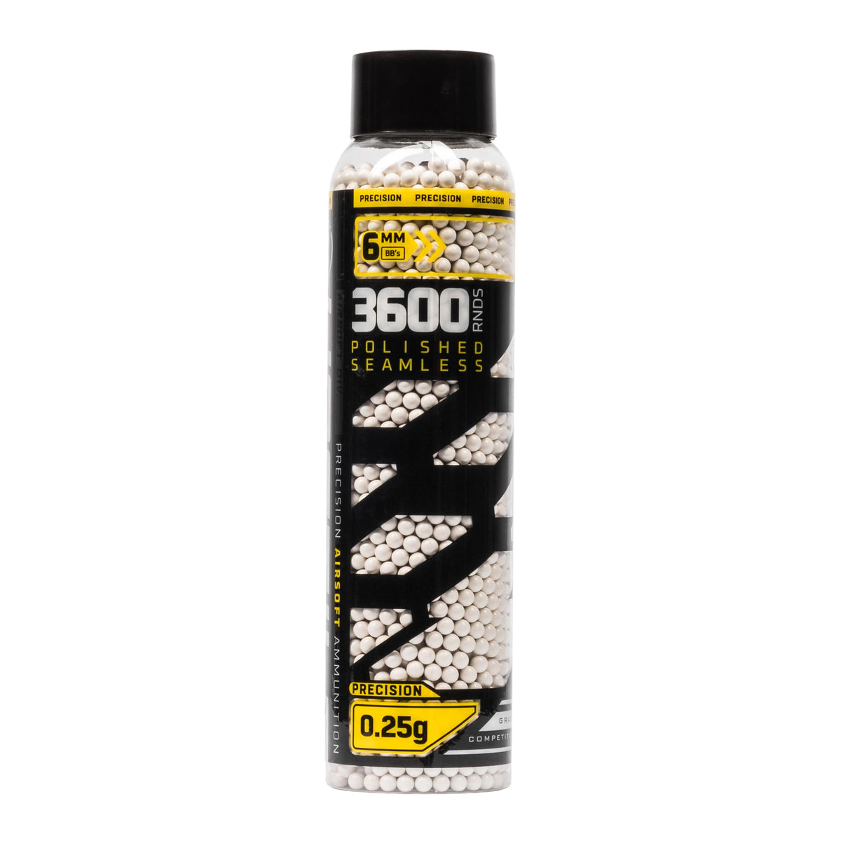 Hostile Airsoft BBs bottle sealed for freshness during storage.