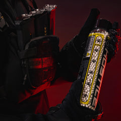 Hostile Airsoft BBs 100% spherical design promotes stable flight in barrels.