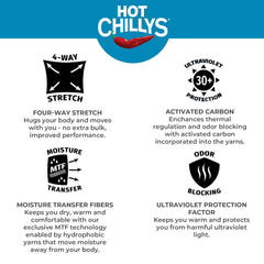 Hot Chillys Youth MTF base layer soft-touch worn for comfort