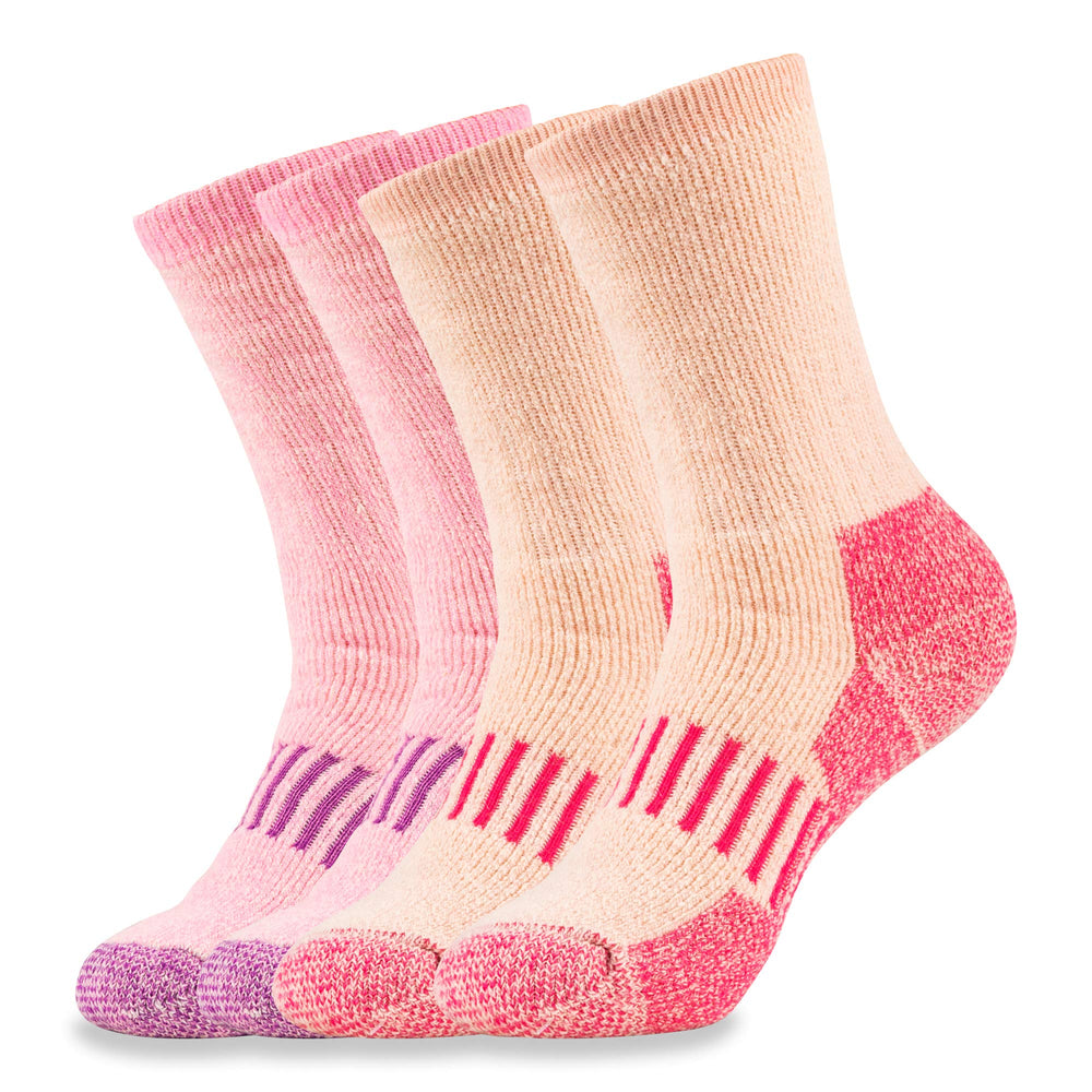 HOT FEET 4 Pack lavender-pink colorway adds style while keeping feet comfortable.