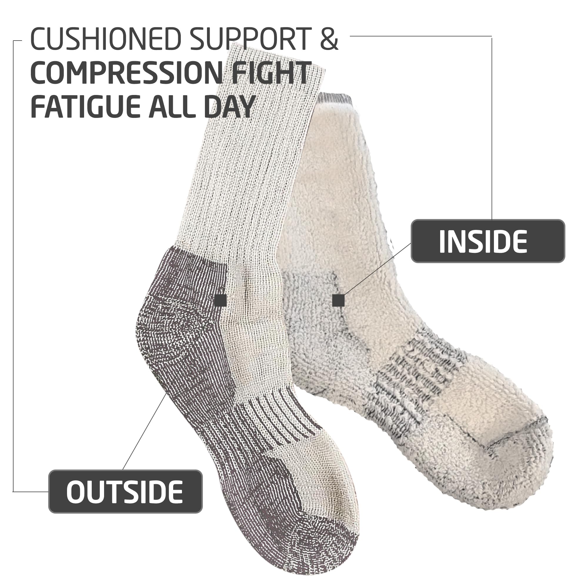 HOT FEET size range 6-12.5 fits men well