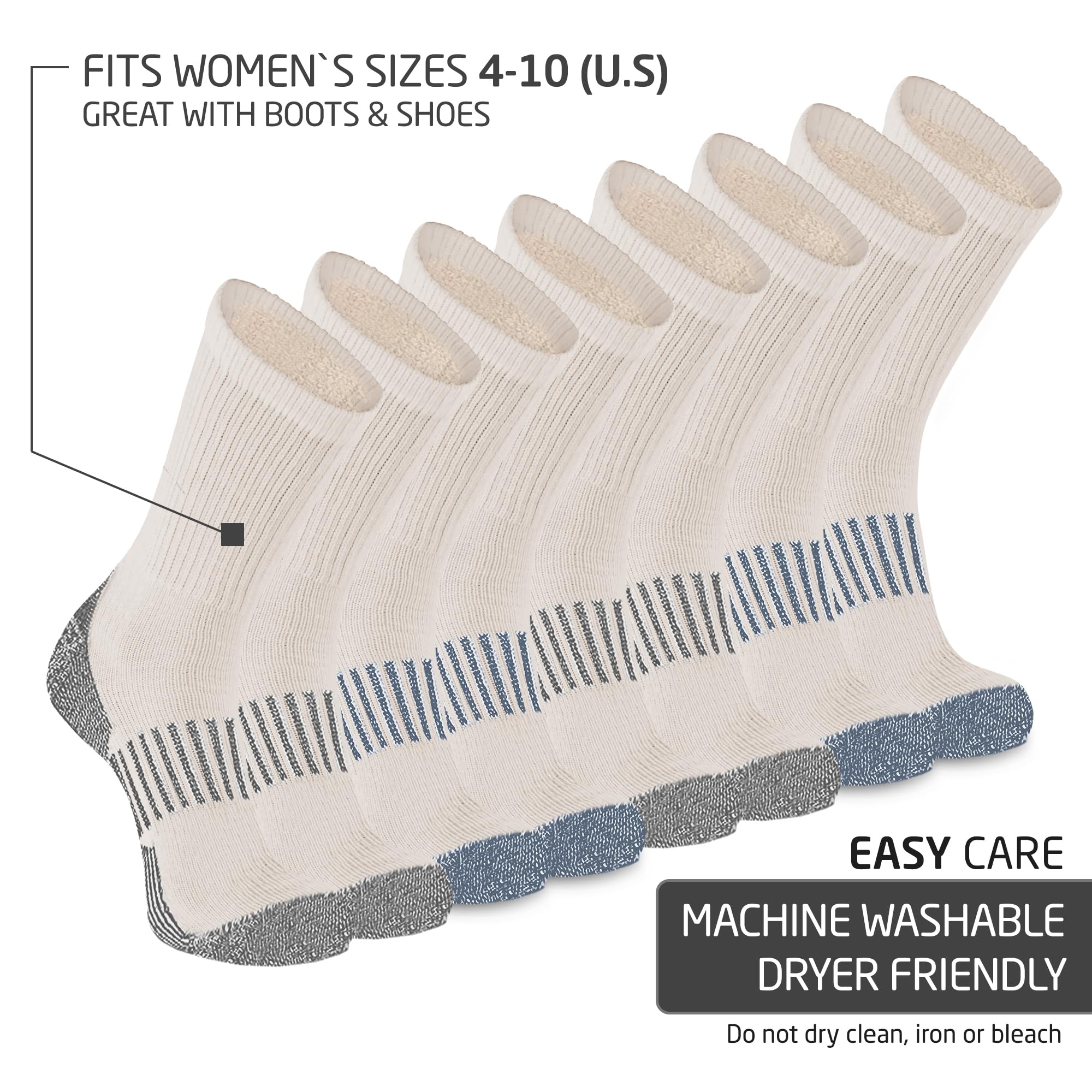 HOT FEET socks urban hiking wear stay secure without constriction