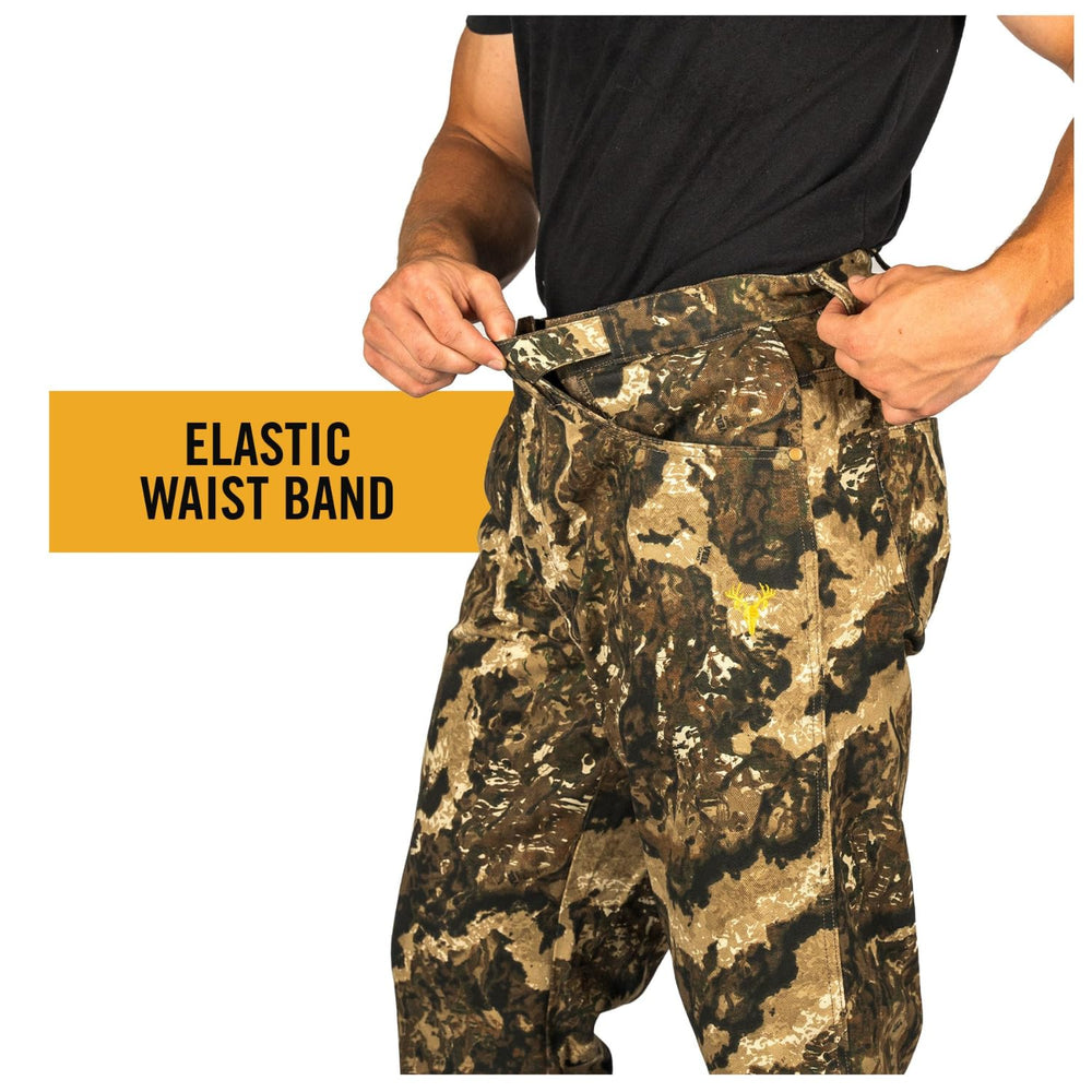 HOT SHOT back pockets feature secure storage on hunts.