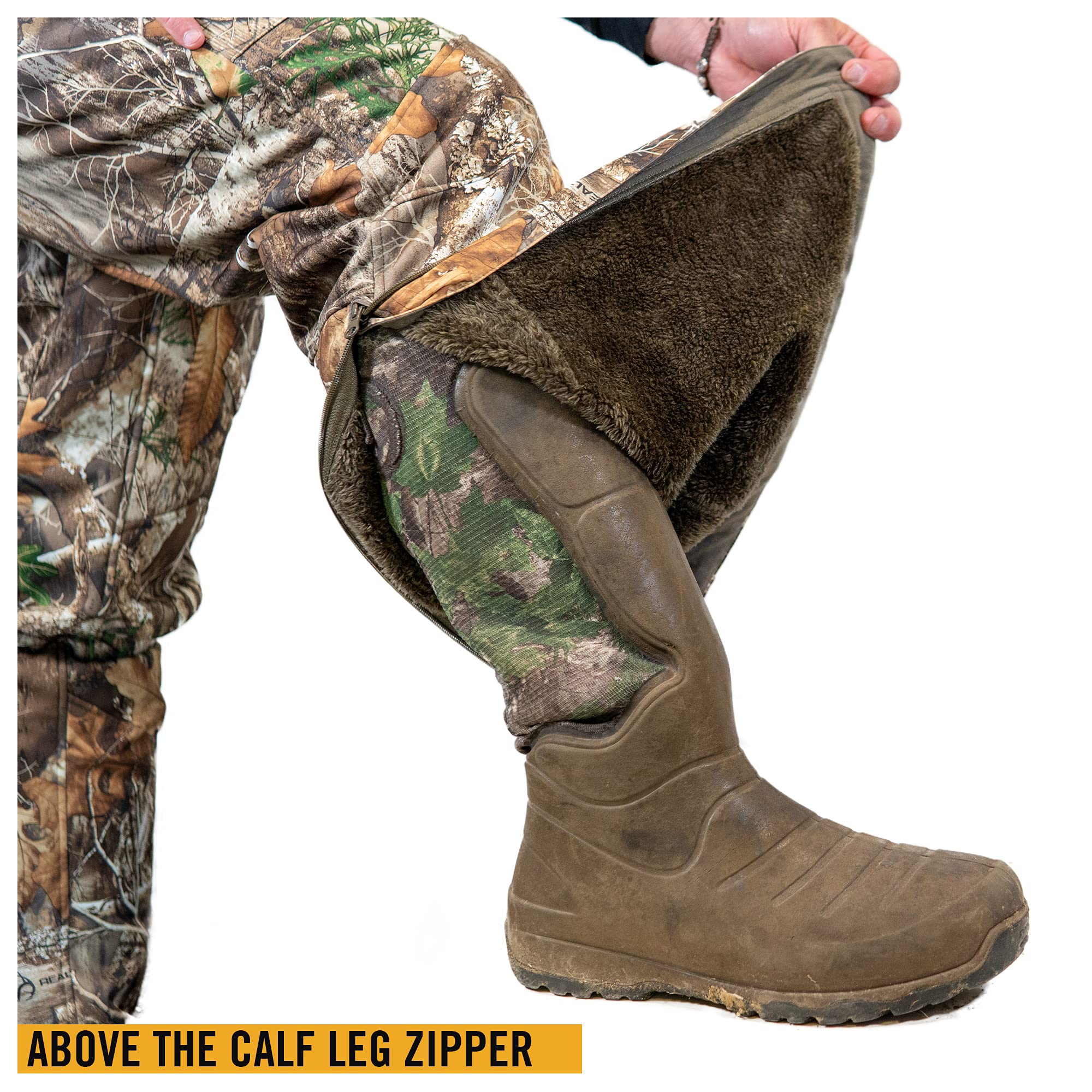 HOT SHOT interior sherpa fleece lining delivers warmth and everyday comfort.