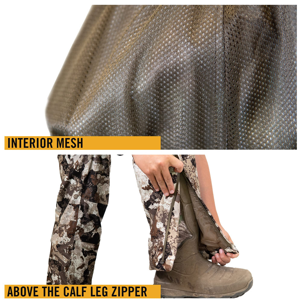 HOT SHOT pull-on design pant offers easy layering and quick on/off in the field