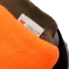 HOT SHOT Razorback waist-strap muff, side view, keeps hands warm while active outdoors.